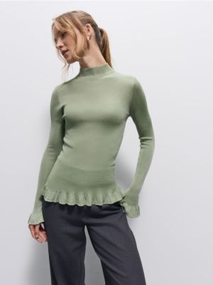 Sweter damski na zimę Mohito ze sklepu: Mohito w kategorii: Swetry damskie - zdjęcie 55A556F-010-6967_518EQ