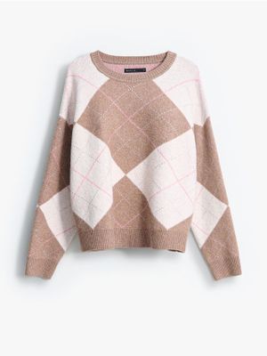 Sweter damski na zimę casual Mohito ze sklepu: Mohito w kategorii: Swetry damskie - zdjęcie 55A556F-010-6967_561EQ