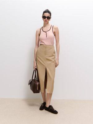 Spódnica casual Mohito ze sklepu: Mohito w kategorii: Spódnice - zdjęcie 55A556F-010-6967_619HK
