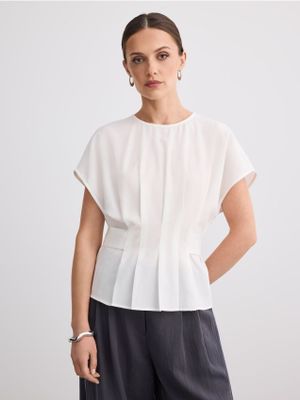 Mohito - Bluzka damska ze sklepu: Mohito w kategorii: Bluzki damskie - zdjęcie 55A556F-010-6967_624KT