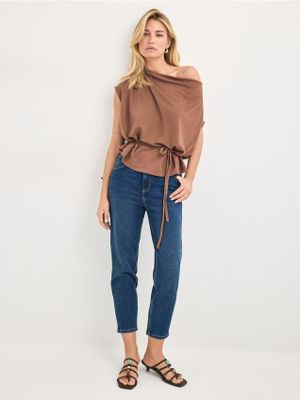 Jeansy damskie Mohito ze sklepu: Mohito w kategorii: Jeansy damskie - zdjęcie 55A556F-010-6967_625GB
