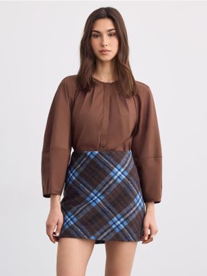Mohito - Bluzka damska casualowa ze sklepu: Mohito w kategorii: Bluzki damskie - zdjęcie 55A556F-010-6967_629KT