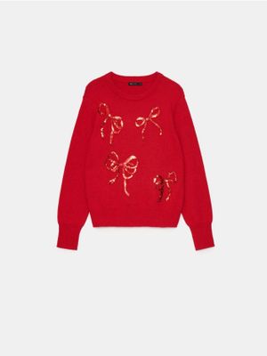 Sweter damski zimowy Mohito ze sklepu: Mohito w kategorii: Swetry damskie - zdjęcie 55A556F-010-6967_643CX