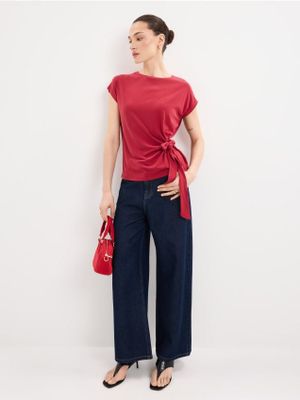 Jeansy damskie casual Mohito ze sklepu: Mohito w kategorii: Jeansy damskie - zdjęcie 55A556F-010-6967_648IH
