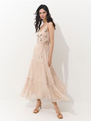 Sukienka boho Mohito ze sklepu: Mohito w kategorii: Sukienki - zdjęcie 55A556F-010-6967_668FV