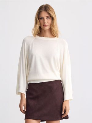 Sweter damski casual Mohito ze sklepu: Mohito w kategorii: Swetry damskie - zdjęcie 55A556F-010-6967_748LA
