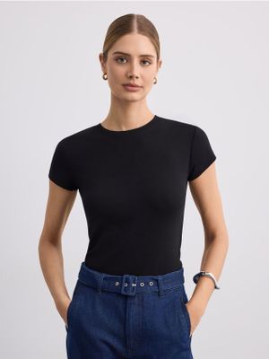 Mohito - Bluzka damska na zimę ze sklepu: Mohito w kategorii: Bluzki damskie - zdjęcie 55A556F-010-6967_761KS