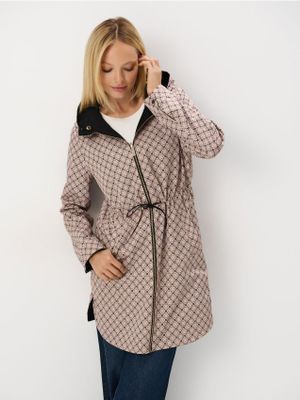 Parka damska casual Mohito ze sklepu: Mohito w kategorii: Parki damskie - zdjęcie 55A556F-010-6967_8214Z