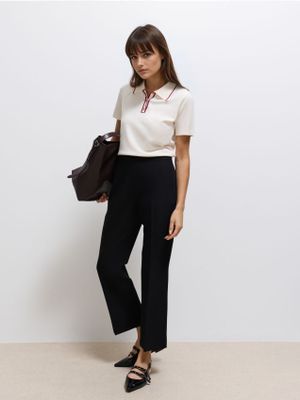 Spodnie damskie casual Mohito ze sklepu: Mohito w kategorii: Spodnie damskie - zdjęcie 55A556F-010-6967_831FG
