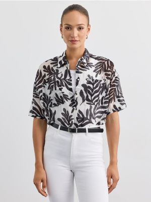Koszula damska elegancka Mohito ze sklepu: Mohito w kategorii: Koszule damskie - zdjęcie 55A556F-010-6967_864FP