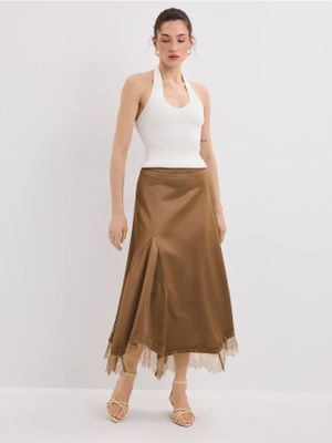 Spódnica elegancka Mohito ze sklepu: Mohito w kategorii: Spódnice - zdjęcie 55A556F-010-6967_961IU