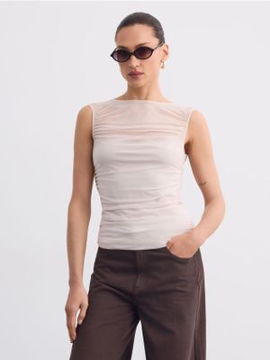 Bluzka damska Mohito ze sklepu: Mohito w kategorii: Bluzki damskie - zdjęcie 55A556F-010-6967_980LD