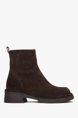 Botki eleganckie ze sklepu: Estro w kategorii: Botki - zdjęcie 5A36CC-E79-13791_15253342191964