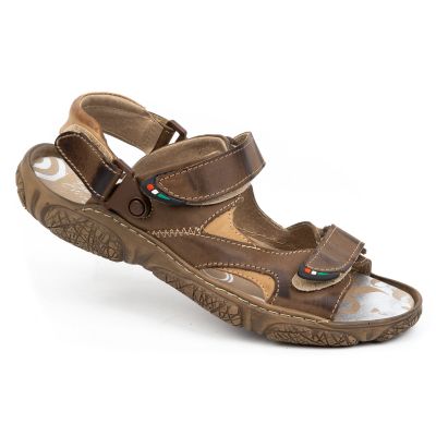 Sandały męskie elegancki ze sklepu: butyolivier w kategorii: Sandały męskie - zdjęcie 63DB1C8-921-7240_7533