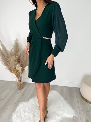Sukienka casual ModnaKiecka.pl ze sklepu: ModnaKiecka.pl w kategorii: Sukienki - zdjęcie 64ECE52-355-6290_23054160