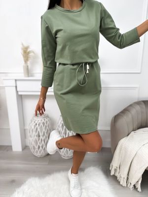 Sukienka casualowa ModnaKiecka.pl ze sklepu: ModnaKiecka.pl w kategorii: Sukienki - zdjęcie 64ECE52-355-6290_23060017