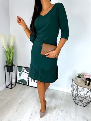 Sukienka casual ModnaKiecka.pl ze sklepu: ModnaKiecka.pl w kategorii: Sukienki - zdjęcie 64ECE52-355-6290_23060030