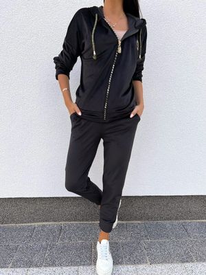 Dres damski casual ModnaKiecka.pl ze sklepu: ModnaKiecka.pl w kategorii: Dresy damskie - zdjęcie 64ECE52-355-6290_23060124