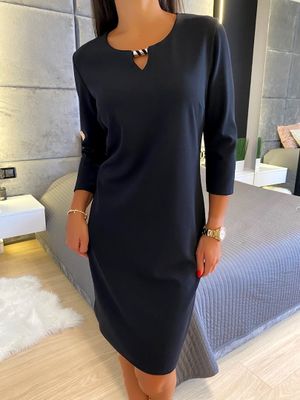 Sukienka casual ModnaKiecka.pl ze sklepu: ModnaKiecka.pl w kategorii: Sukienki - zdjęcie 64ECE52-355-6290_23060249