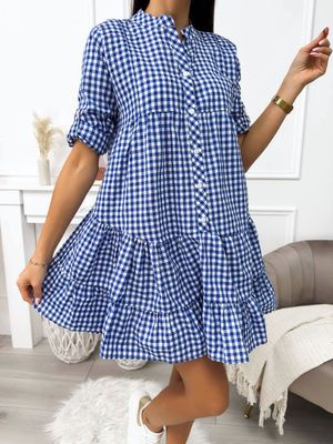 Sukienka na wiosnę ModnaKiecka.pl ze sklepu: ModnaKiecka.pl w kategorii: Sukienki - zdjęcie 64ECE52-355-6290_23060321