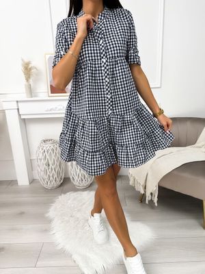 Sukienka na wiosnę ModnaKiecka.pl ze sklepu: ModnaKiecka.pl w kategorii: Sukienki - zdjęcie 64ECE52-355-6290_23060323