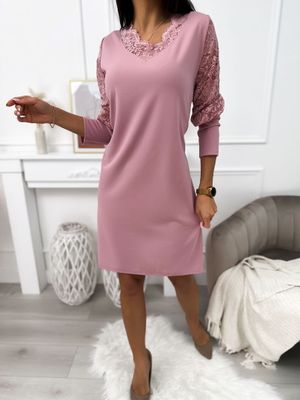 Sukienka na wiosnę casual ModnaKiecka.pl ze sklepu: ModnaKiecka.pl w kategorii: Sukienki - zdjęcie 64ECE52-355-6290_23060331