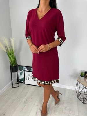 Sukienka casual ModnaKiecka.pl ze sklepu: ModnaKiecka.pl w kategorii: Sukienki - zdjęcie 64ECE52-355-6290_23060347