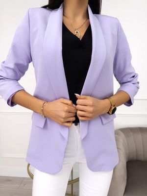 ModnaKiecka.pl - Marynarka casual ze sklepu: ModnaKiecka.pl w kategorii: Marynarki damskie - zdjęcie 64ECE52-355-6290_23060691