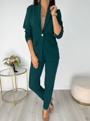 Komplet casual na wiosnę ModnaKiecka.pl ze sklepu: ModnaKiecka.pl w kategorii: Komplety i garnitury damskie - zdjęcie 64ECE52-355-6290_23060842