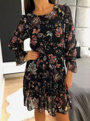 Sukienka na wiosnę ModnaKiecka.pl ze sklepu: ModnaKiecka.pl w kategorii: Sukienki - zdjęcie 64ECE52-355-6290_23061251