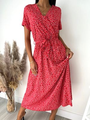 Sukienka casualowa wiosenna ModnaKiecka.pl ze sklepu: ModnaKiecka.pl w kategorii: Sukienki - zdjęcie 64ECE52-355-6290_23061840