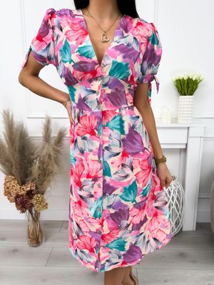 Sukienka casualowa ModnaKiecka.pl ze sklepu: ModnaKiecka.pl w kategorii: Sukienki - zdjęcie 64ECE52-355-6290_23061966