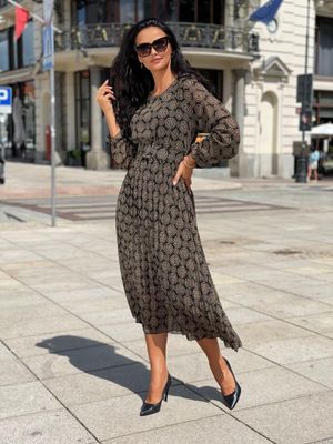 ModnaKiecka.pl - Sukienka casual ze sklepu: ModnaKiecka.pl w kategorii: Sukienki - zdjęcie 64ECE52-355-6290_23062192