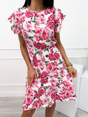 ModnaKiecka.pl - Sukienka casual ze sklepu: ModnaKiecka.pl w kategorii: Sukienki - zdjęcie 64ECE52-355-6290_23062696