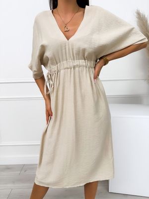 Sukienka casual ModnaKiecka.pl ze sklepu: ModnaKiecka.pl w kategorii: Sukienki - zdjęcie 64ECE52-355-6290_23063219
