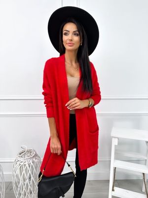 Sweter damski na zimę ModnaKiecka.pl ze sklepu: ModnaKiecka.pl w kategorii: Swetry damskie - zdjęcie 64ECE52-355-6290_23063387