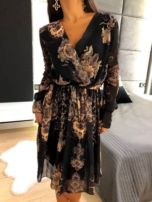 Sukienka casual ModnaKiecka.pl ze sklepu: ModnaKiecka.pl w kategorii: Sukienki - zdjęcie 64ECE52-355-6290_23064005