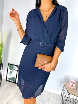 Sukienka casual ModnaKiecka.pl ze sklepu: ModnaKiecka.pl w kategorii: Sukienki - zdjęcie 64ECE52-355-6290_23064021