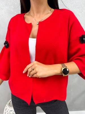 Sweter damski ModnaKiecka.pl ze sklepu: ModnaKiecka.pl w kategorii: Swetry damskie - zdjęcie 64ECE52-355-6290_23065010