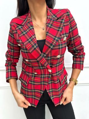 Marynarka casualowy ModnaKiecka.pl ze sklepu: ModnaKiecka.pl w kategorii: Marynarki damskie - zdjęcie 64ECE52-355-6290_23065982