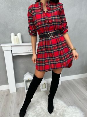 Sukienka ModnaKiecka.pl ze sklepu: ModnaKiecka.pl w kategorii: Sukienki - zdjęcie 64ECE52-355-6290_23066080