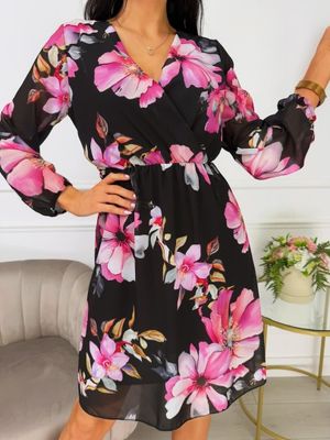 Sukienka casualowa ModnaKiecka.pl ze sklepu: ModnaKiecka.pl w kategorii: Sukienki - zdjęcie 64ECE52-355-6290_23066645
