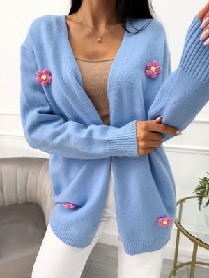 Sweter damski ModnaKiecka.pl ze sklepu: ModnaKiecka.pl w kategorii: Swetry damskie - zdjęcie 64ECE52-355-6290_23066728