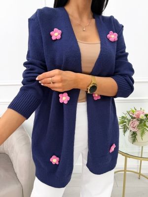 Sweter damski ModnaKiecka.pl ze sklepu: ModnaKiecka.pl w kategorii: Swetry damskie - zdjęcie 64ECE52-355-6290_23066730