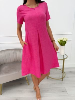 Sukienka casualowa ModnaKiecka.pl ze sklepu: ModnaKiecka.pl w kategorii: Sukienki - zdjęcie 64ECE52-355-6290_23067350