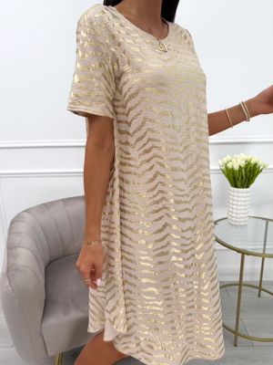 Sukienka casual ModnaKiecka.pl ze sklepu: ModnaKiecka.pl w kategorii: Sukienki - zdjęcie 64ECE52-355-6290_23068303