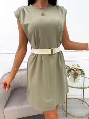 Sukienka casual ModnaKiecka.pl ze sklepu: ModnaKiecka.pl w kategorii: Sukienki - zdjęcie 64ECE52-355-6290_23068995