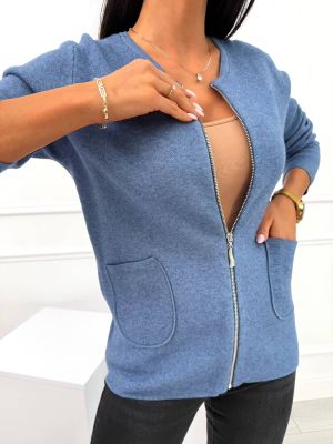 Sweter damski casual na zimę ModnaKiecka.pl ze sklepu: ModnaKiecka.pl w kategorii: Swetry damskie - zdjęcie 64ECE52-355-6290_23069312