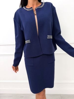 Komplet casualowy ModnaKiecka.pl ze sklepu: ModnaKiecka.pl w kategorii: Komplety i garnitury damskie - zdjęcie 64ECE52-355-6290_23069839