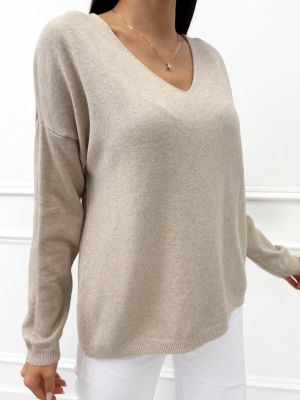 Sweter damski ModnaKiecka.pl ze sklepu: ModnaKiecka.pl w kategorii: Swetry damskie - zdjęcie 64ECE52-355-6290_23069987